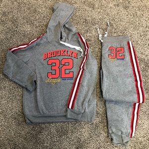 Brand new sweat jogger set
